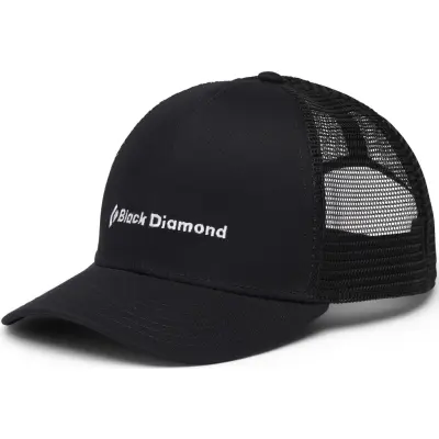 Black Diamond BD Trucker Hat Black/Black/BD