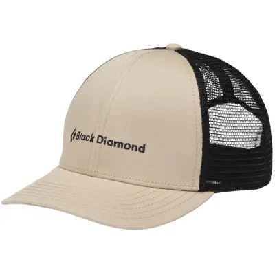 Black Diamond BD Trucker Hat Khaki/Black/BD Wordmark
