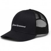 Black Diamond Men's Trucker Hat Black-Black-Bd Wordmark