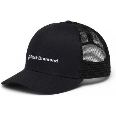 Black Diamond Men's Trucker Hat Black/Black/BD Wordmark