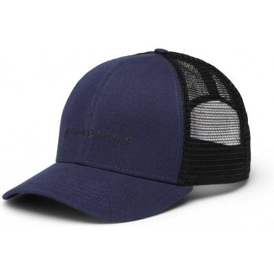 Black Diamond Men's Trucker Hat Indigo/Black/BD Wordmark