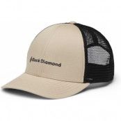 Black Diamond Men's Trucker Hat Khaki-Black-Bd Wordmark