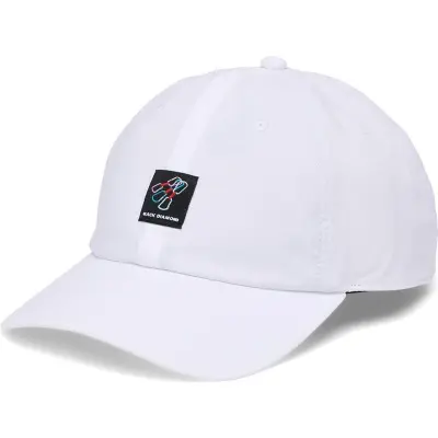 Black Diamond Synthetic Dad Hat White-Black