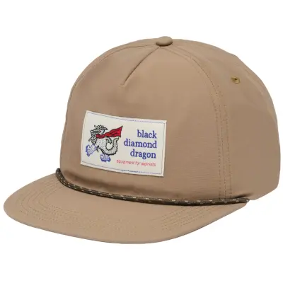 Black Diamond Synthetic Rope Hat Unisex Mushroom