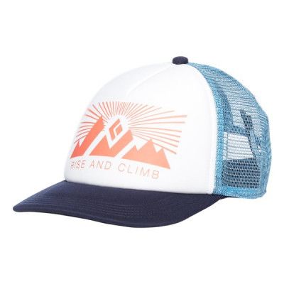 Black Diamond W Trucker Hat White/Blue Ash