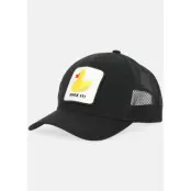 Blount&Pool Trucker Cap, Black Yellow Duck, Onesize, Träningstillbehör