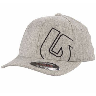 Boys Sldstyl Flxfit True Black, Gray Heather, Onesize,  Burton