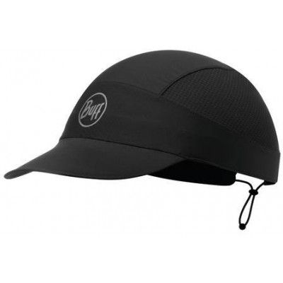 Buff Pack Run Cap R-Solid Black