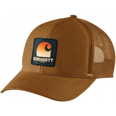 Canvas Mesh-Back C Patch Cap