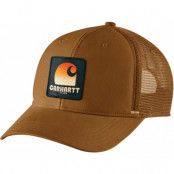 Carhartt Canvas Mesh-Back C Patch Cap Carhartt® Brown