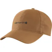 Carhartt Men's Canvas Embroidered Graphic Cap Carhartt Brown