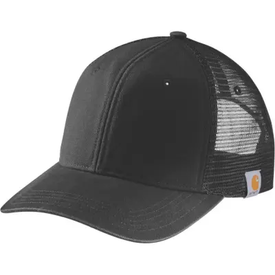 Carhartt Workwear Carhartt Canvas Mesh Back Cap Black