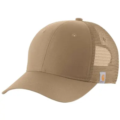 Carhartt Workwear Carhartt Canvas Mesh Back Cap Dark Khaki