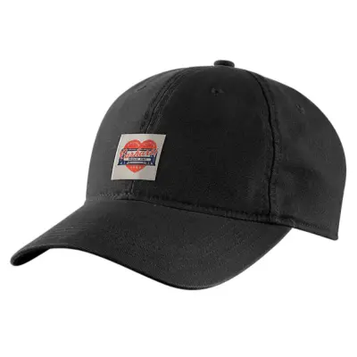 Carhartt Workwear W's Heart Patch Canvas Cap Black