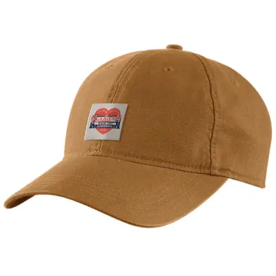 Carhartt Workwear W's Heart Patch Canvas Cap Carhartt Brown