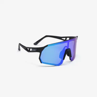 Castor Polarized Sports Sunglasses Unisex Black/Green Blue, Storlek:One Size