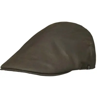 Chevalier Torre Sixpence Cap Leather Brown