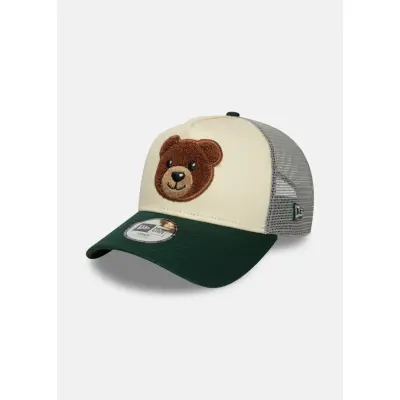 CHILD BOUCLE BEAR TRUCKER NEW