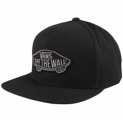 Classic Patch Snapback, Black, Onesize,  Kepsar