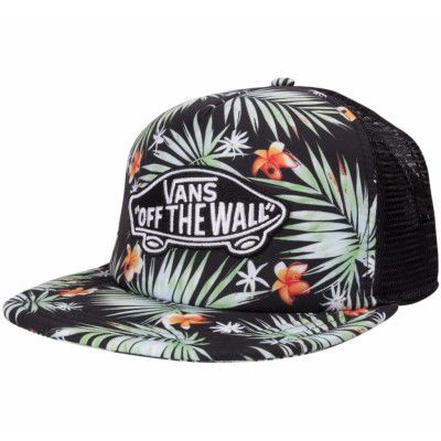 Classic Patch Trucker Plus, Black Decay Palm, Regular,  Kepsar