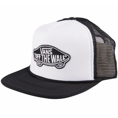 Mn Classic Patch Trucker, White/Black, Onesize,  Hattar