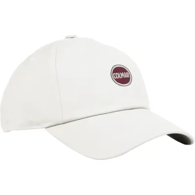 Colmar Unisex Baseball Cap With Embroidery White