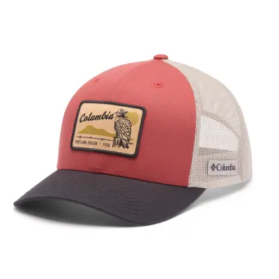 Columbia™ Mesh Snap Back Washed Red, Shark, Dark Stone, Iron