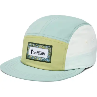 Cotopaxi Altitude Tech 5-Panel Hat Lemongrass And Silver Leaf