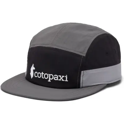 Cotopaxi Cotopaxi Tech 5-Panel Hat Black/Cinder