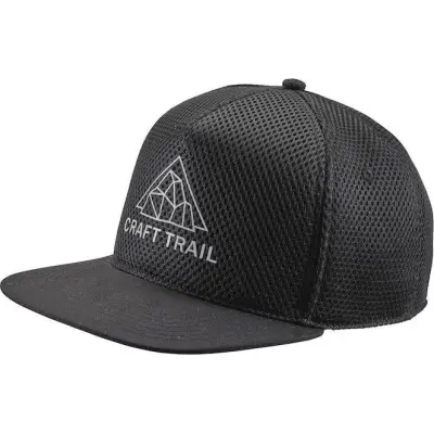 Craft Unisex Pro 3d Mesh Trucker Cap Black-Silver