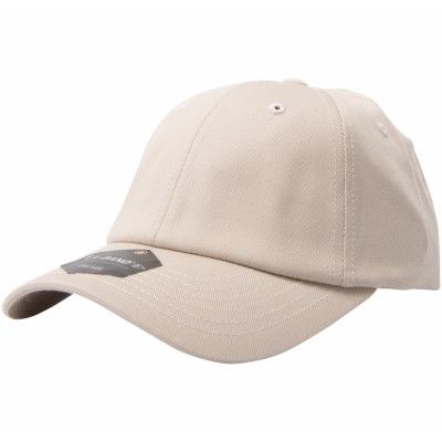Crown 7 Baseball Cap, Lt Khaki, Onesize,  Kepsar