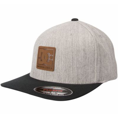 Dc Carvin Flex M Hats, Grey Heather, L/Xl,  Dc