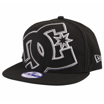 Dc Kids Double Up Cap, Black, Onesize,  Dc