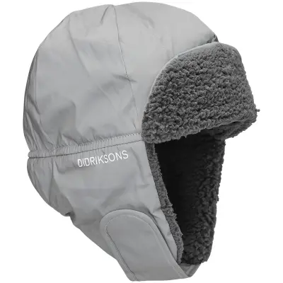 Didriksons Biggles Refl Cap Silver - 52