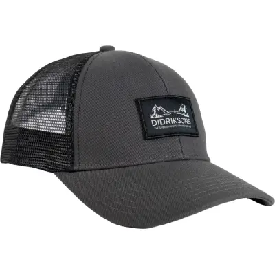 Didriksons Pellas Cap Black/Grey