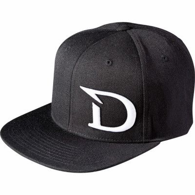 Dragon Snap Back D-logga svart keps