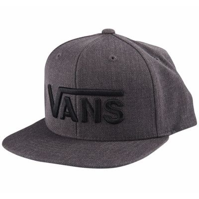 Drop V Snapback Boys, Black/Black, Onesize,  Kepsar