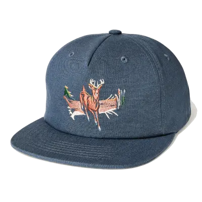 Filson Deer Trucker Cap Dusty Blue