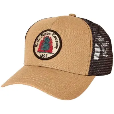 Filson Logger Mesh Cap Wheat / Fire