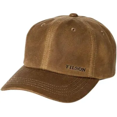 Filson Oil Tin Low-Profile Logger Cap Tan