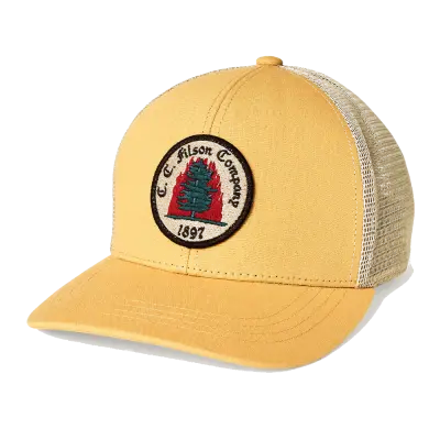 Filson Wildfire Logger Mesh Cap Vintage Gold