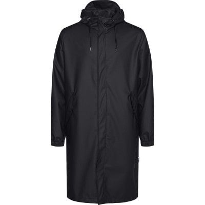 Rains Unisex Fishtail Parka Black