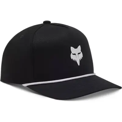 Fox Fox Head Rope Hat Black