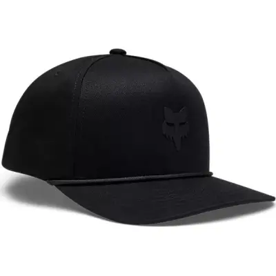 Fox Fox Head Rope Hat Black/black
