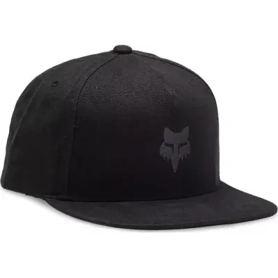 Fox Fox Head Snapback Hat Black/charcoal