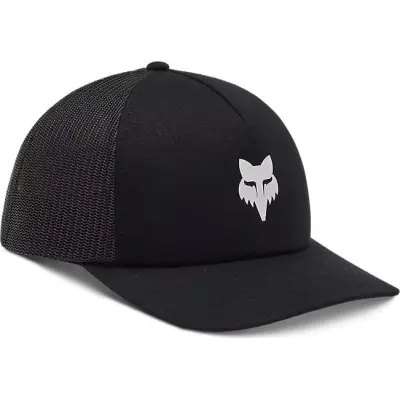 Fox Fox Head Trucker Hat Black