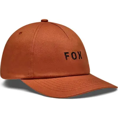 Fox Wordmark Adjustable Hat Cognac