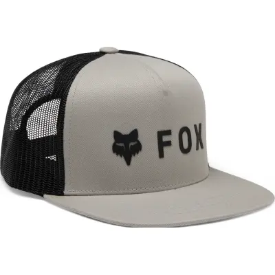Fox Youth Absolute Snapback Mesh Hat Cloud Grey