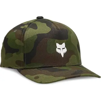Fox Youth Camo 110 Snapback Hat Green Camo