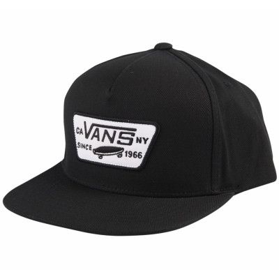 Full Patch Snapback Boys, True Black, Onesize,  Kepsar